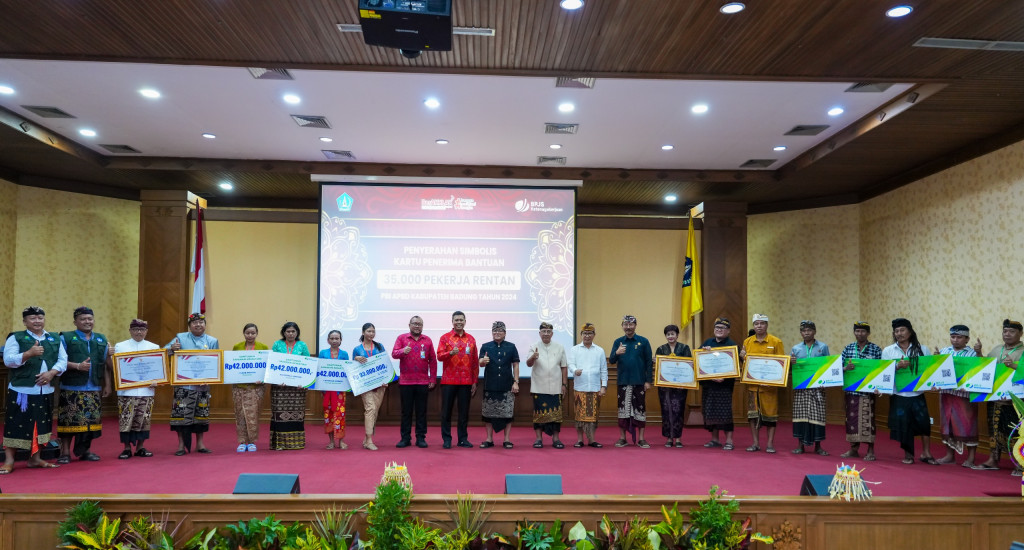 Pemkab Badung Raih Penghargaan dari BPJS Ketenagakerjaan